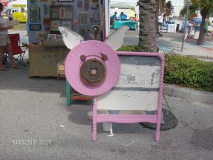 recycled pig